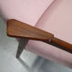 Pair of armchairs and rest foot "Ruster" by Yngve Ekstrom for Pastoe 1950s