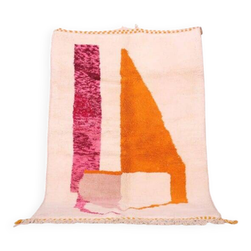 Handmade Berber rug in wool, size 200 x 300 cm