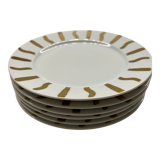 Serice dessert 6 plates and 6 cups asa selection