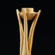 Pair of gilded bronze candle holders in gilded bronze - Pierre Casenove- Fondica 1991