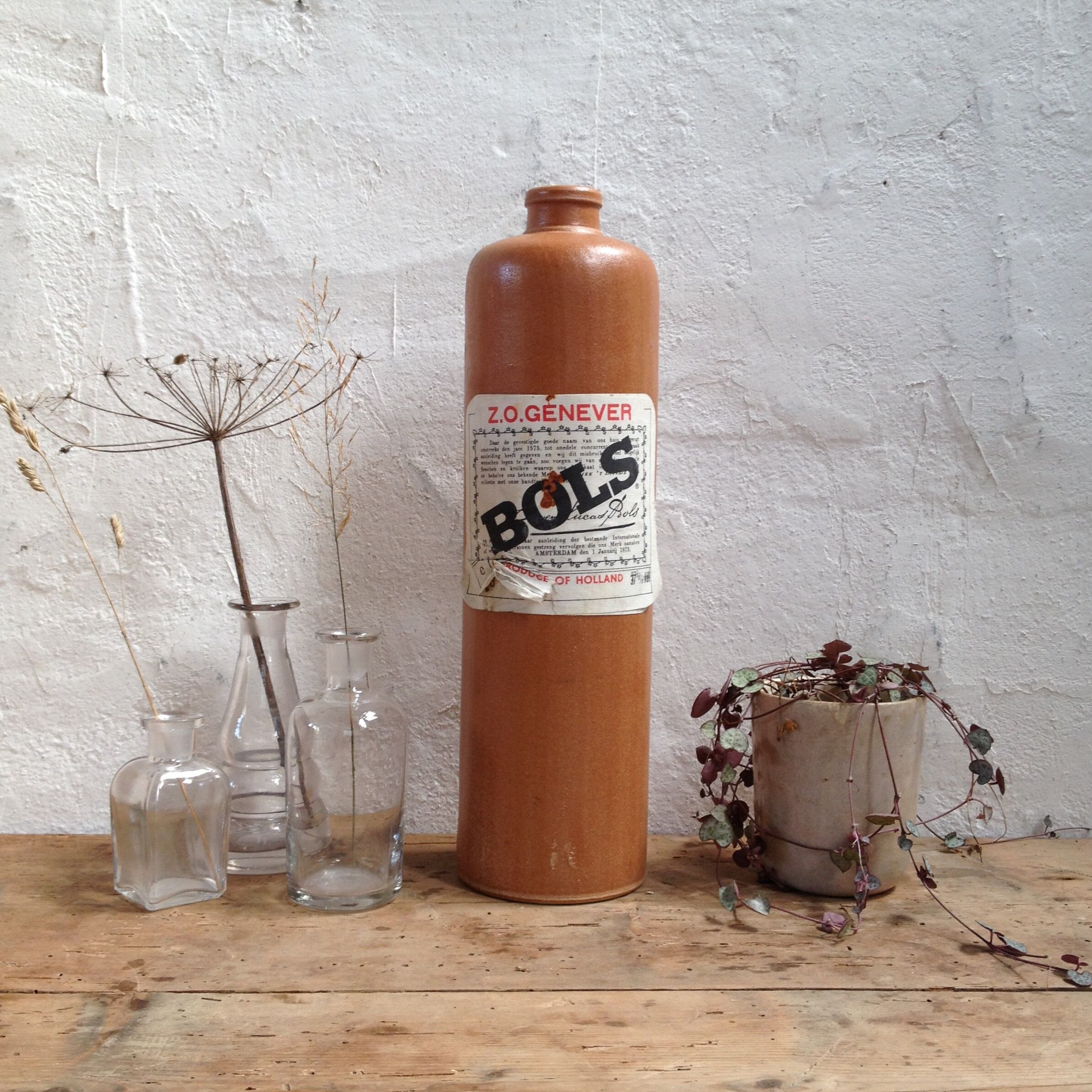 Sandstone bottle from Amsterdam