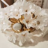 Vintage flower ceiling light