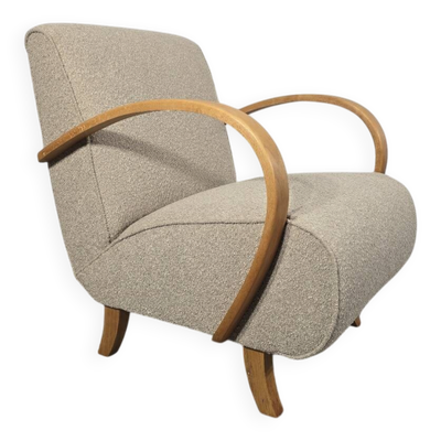 Fauteuil Art Déco par Jindrich Halabala, années 1940