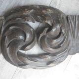 Massive carved wood 17th  oak