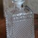 Old whisky decanter