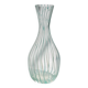 1950s striped glass vase / carafe