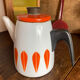 Scandinavian teapot Lotus Cathrineholm