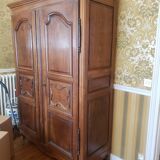 Wooden wardrobe