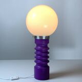 Midcentury space age ceramic table lamp by Cari Zalloni for Steuler