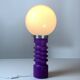 Midcentury space age ceramic table lamp by Cari Zalloni for Steuler