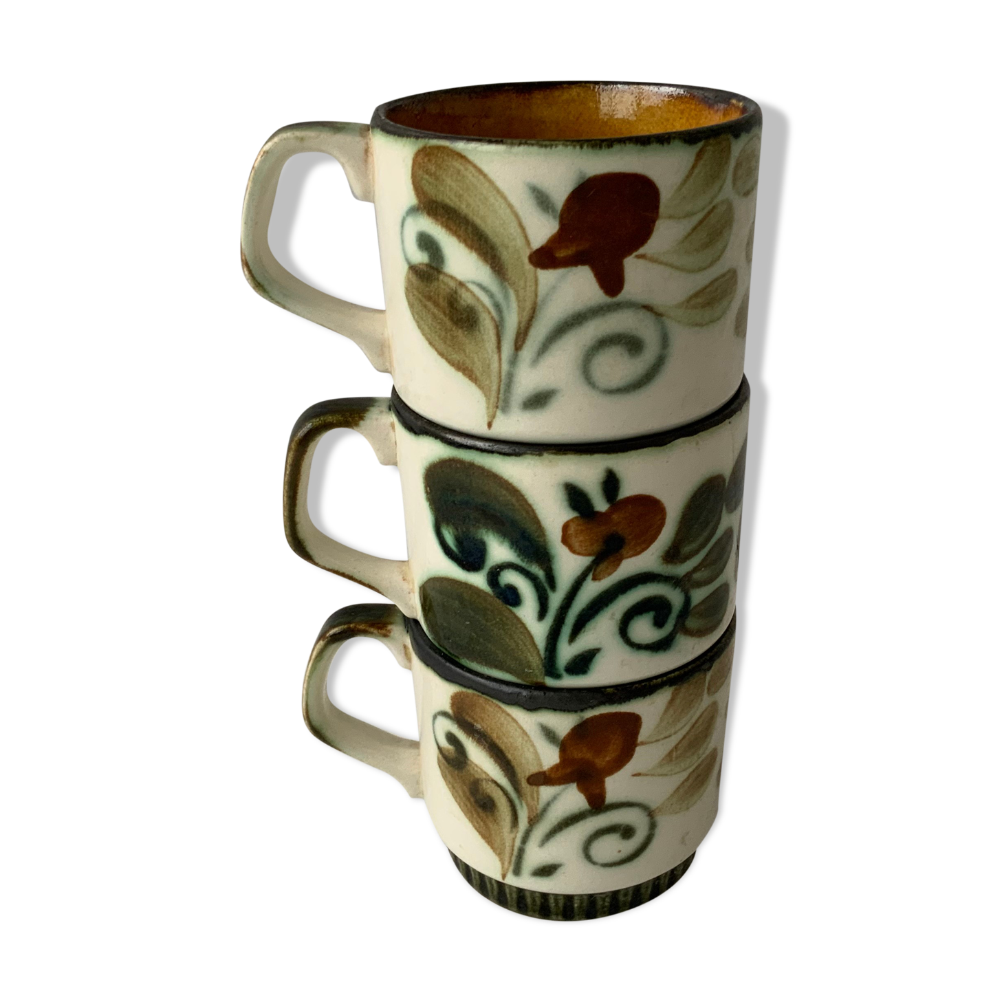 Trio de tasses vintage