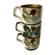 Trio de tasses vintage