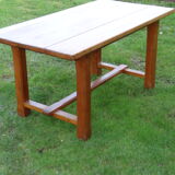 1950 oak farm table
