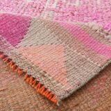 3x10 Oriental Pink Wool Turkish Runner Rug, 89x295Cm SK 18196