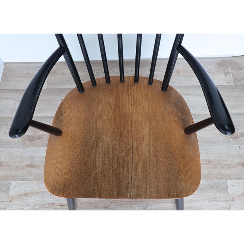 Vintage wooden armchair circa 1960