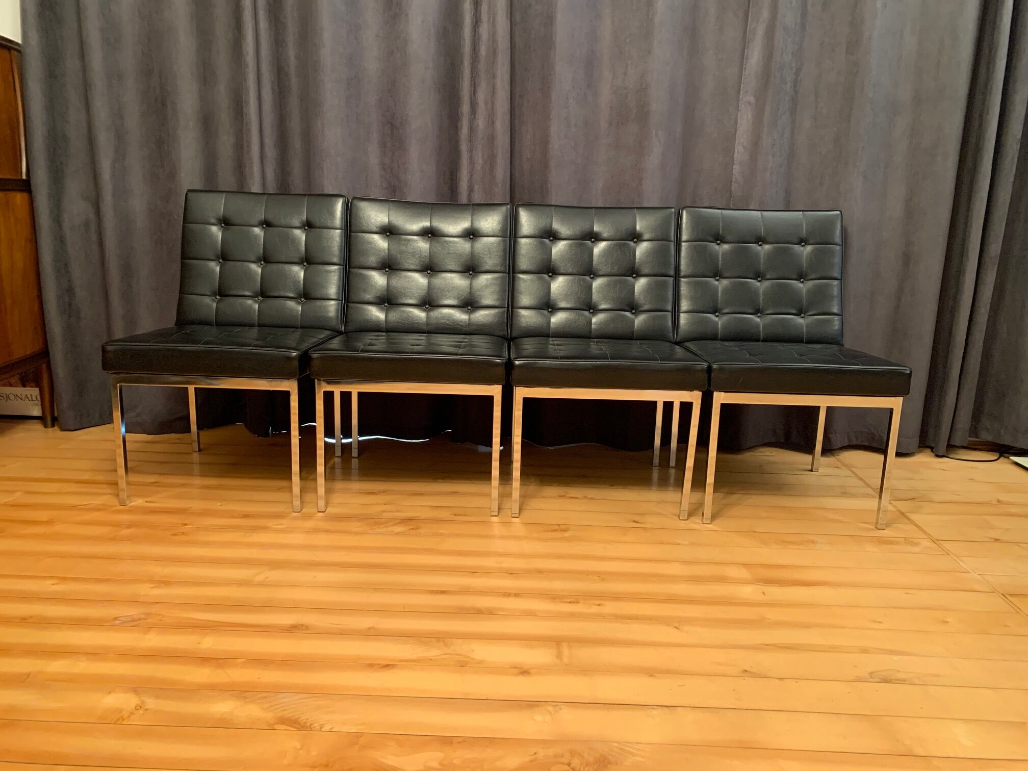 A set of four Thonet armchairs, Austria, 1960s