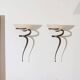 Pair of TEO wall lights, Enzo Campialini, 1970s