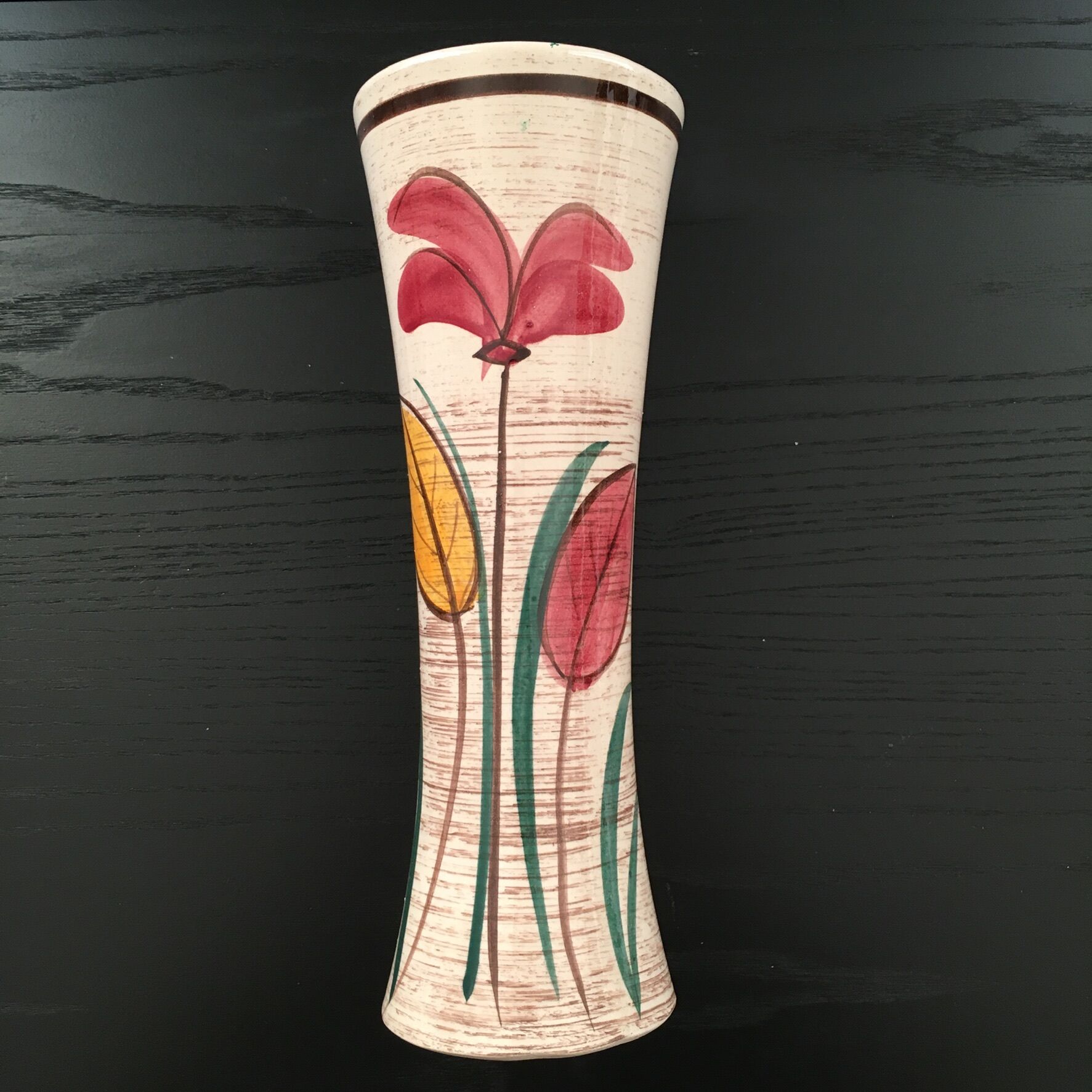 Vase decoration 50's