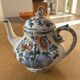 Gien teapot "Rooster and Peony"