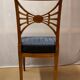 Set of 4 Neoclassical Dining Chairs by Friedrich Gottlob Hoffmann, Germany