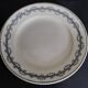 Pair of Gien iron earthenware dessert plates with Austerlitz decor