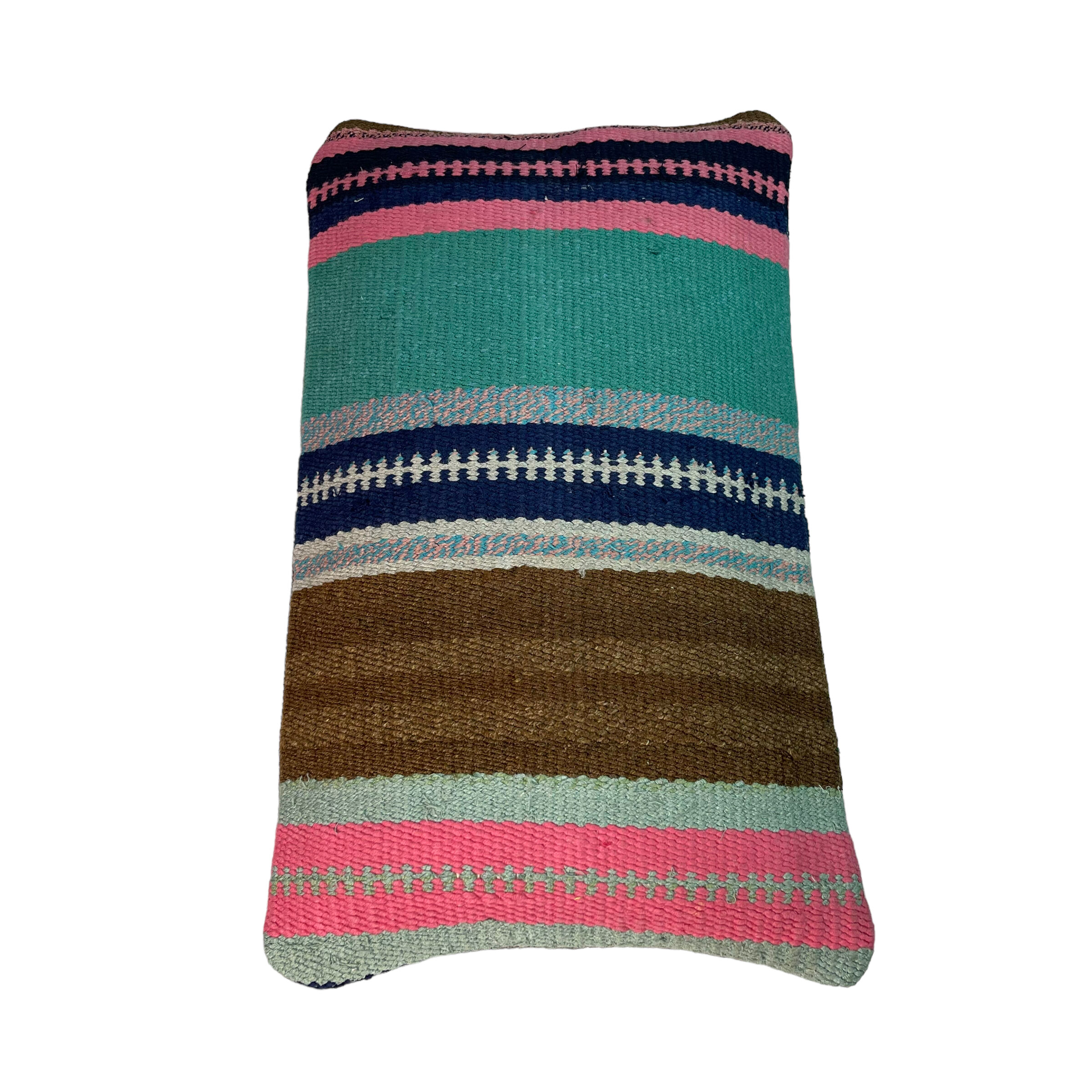 Vintage turkish kilim cushion cover 30x50cm
