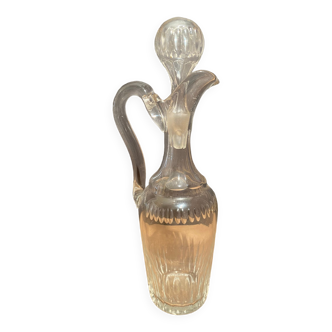 Buire, crystal vinegar oiler nineteenth napoleon III