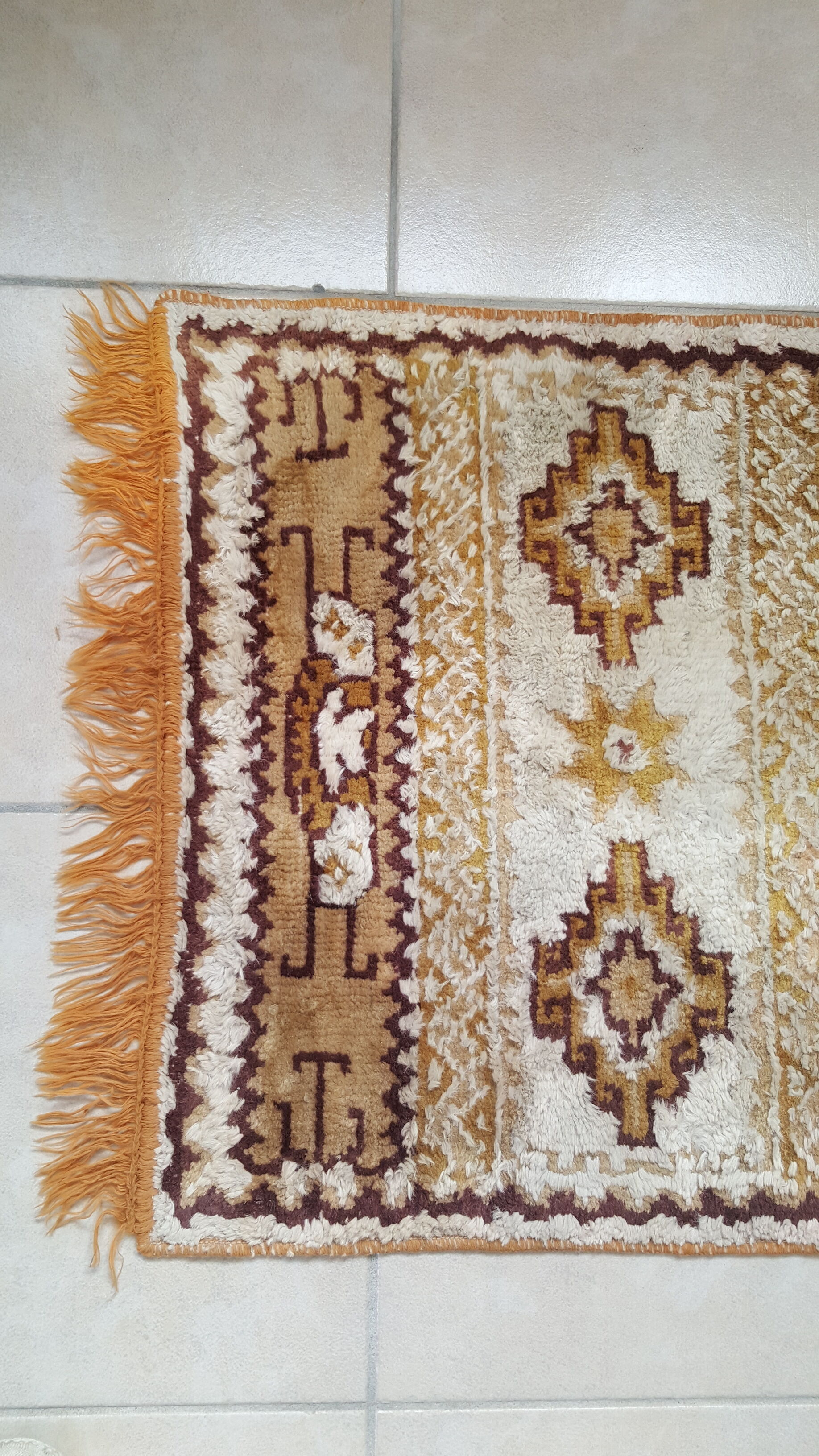 Carpet wool vintage, 122 x 60