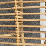 Rattan basket armchair