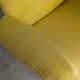 Vintage Mid-Century Modern Yellow Fabric Armchair - Alvin Lustig Style
