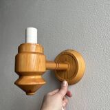 OPUS/ZIRKON vintage Ikea pine wall lamp