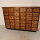 Vintage apothecary cabinet with 36 drawers 1930's
