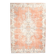 Tapis vintage en laine orange 310 x 217 cm, fait main, grand format