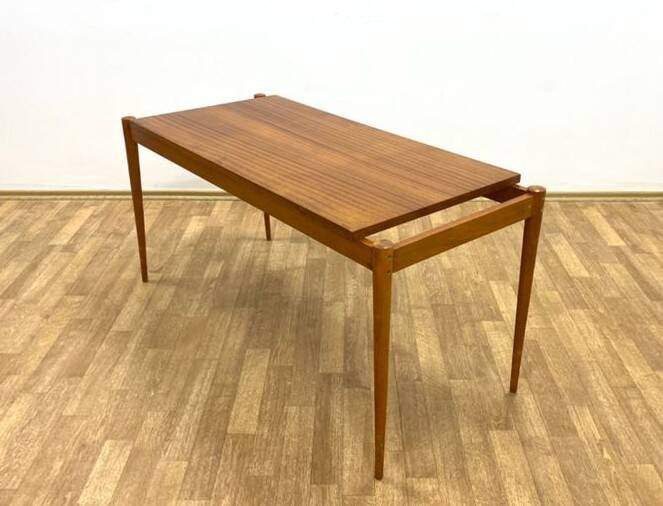 Drevotar coffee table, vintage czech 1960s
