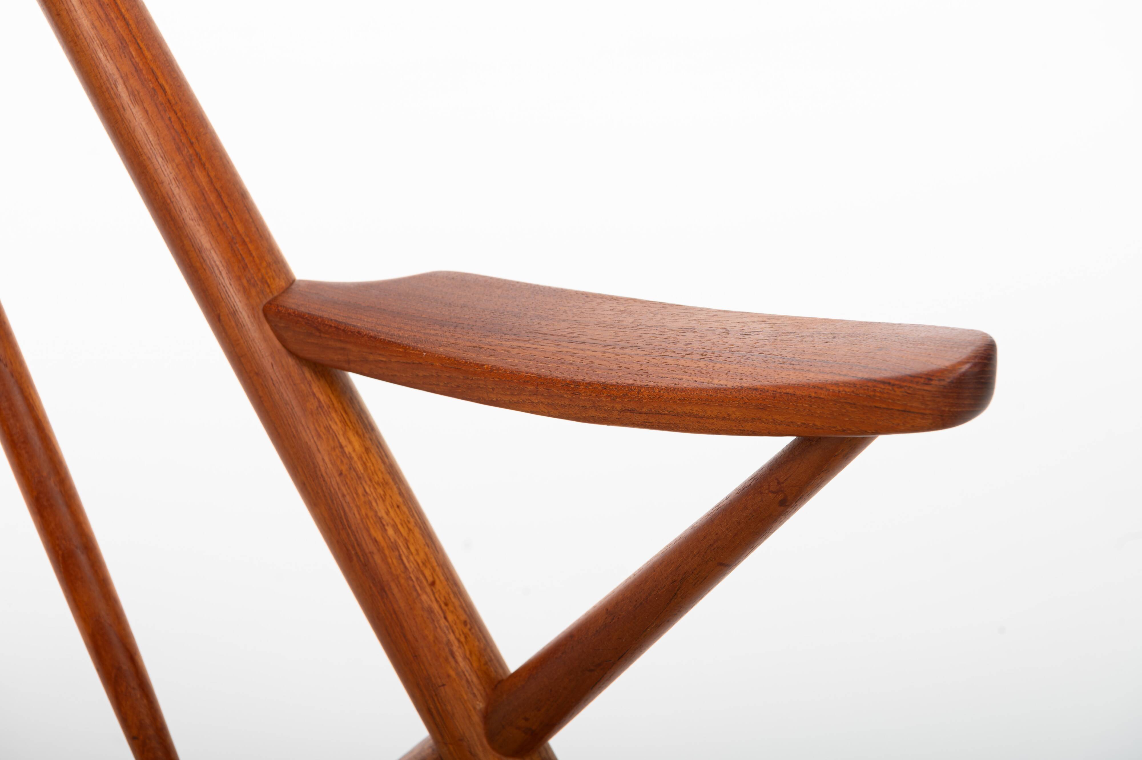 Scandinavian Rocking Chair by Frank Reenskaug for Bramin, Denmark, 1960s