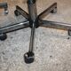 Set of two office chairs on wheels