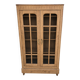 Magnificent Art Deco display cabinet sanded.