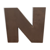 Lettre d'enseigne  N majuscule