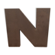 Uppercase sign letter N