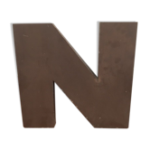 Uppercase sign letter N