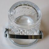 Crystal ice bucket from G. Durand in very good condition