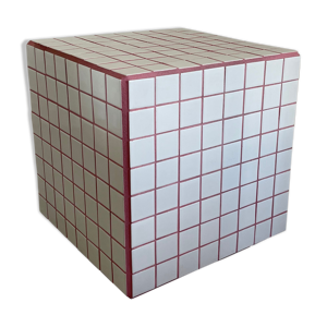 Cubes table d’appoint 40x40 céramique