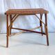 Rattan coffee table – 50s/60s