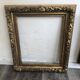 Large frame XIX gilded leaf height 100cm width 86cm