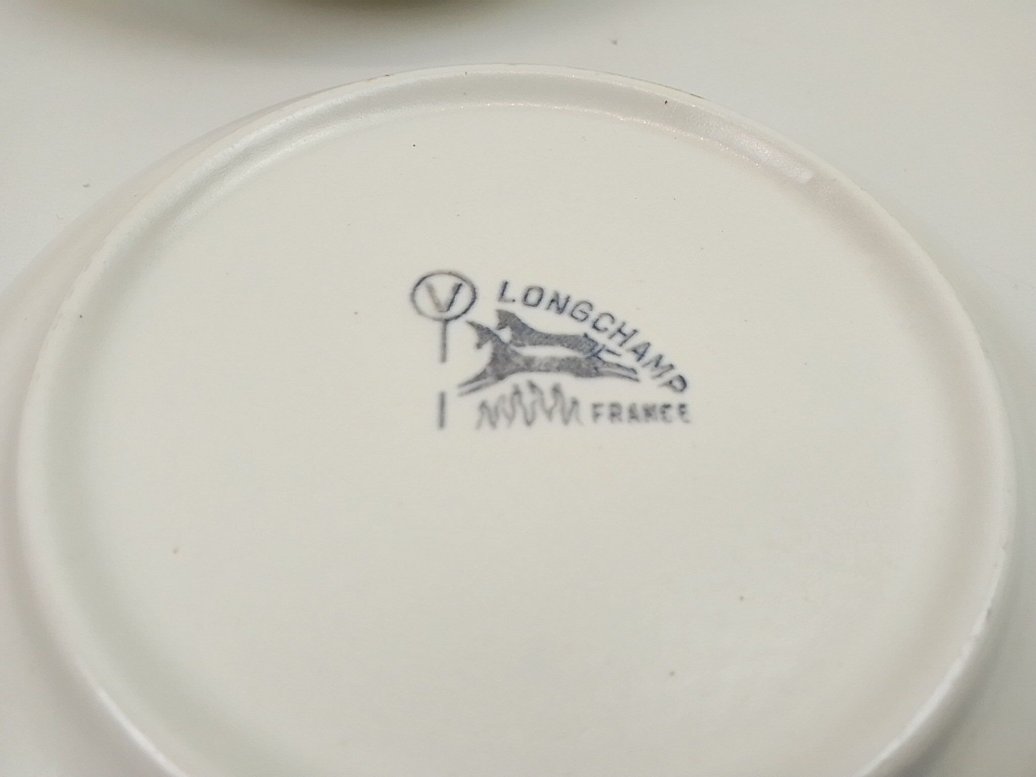 Round dish Longchamp France diameter 28.5 cm