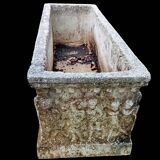 Large planter with character decor