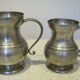 Set of 2 20th century water pitchers