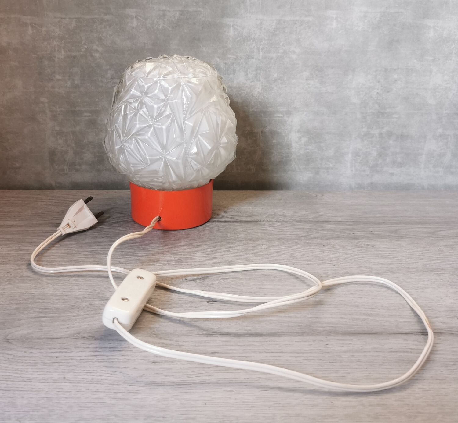 Vintage lamp brand delmas