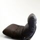 Marsala armchair in plexiglass & brown patchwork leather, Ligne Roset 1970