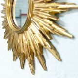 Mirror golden sun 48x48cm